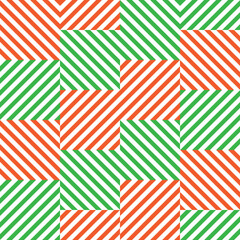 Fototapeta premium Seamless pattern with lines.Unusual poster Design .Black Vector stripes .Geometric shape. Endless texture