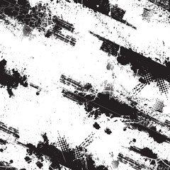 Grunge seamless pattern texture. Vector illustration 