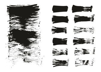 Flat Fan Brush Thin Long Background & Straight Lines Mix High Detail Abstract Vector Background Mix Set 