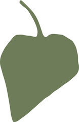 Christmas flower botanical clipart illustration in flat cartoon style. Merry Christmas and Happy New year floral evergreen element, isolated