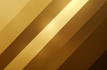 Geometric gold wall pattern black background 3D-Illustration