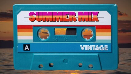 Summer mix cassette - Powered by Adobe