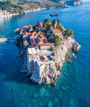 Sveti Stefan resort island hotel in Montenegro