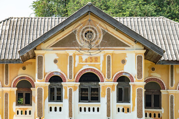 Fototapeta na wymiar Saint Anna Nong Saeng Church in Nakhon Phanom ,Thailand