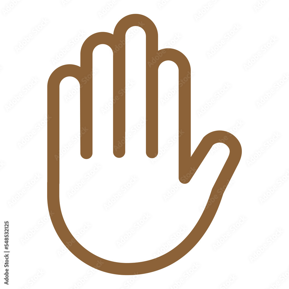 Leinwandbilder privacy policy icon design for web interfaces and applications