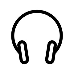 Headphone icon design for web interfaces and applications