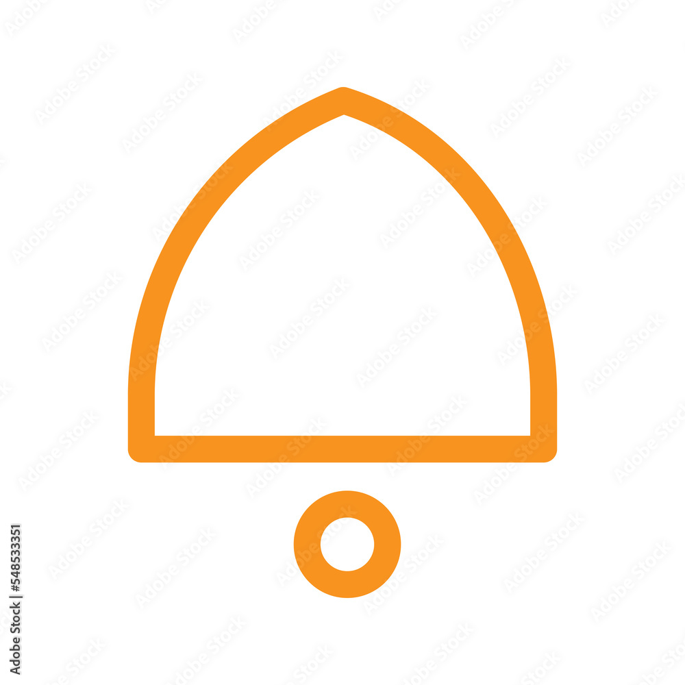 Poster Notification icon design for web interfaces and applications