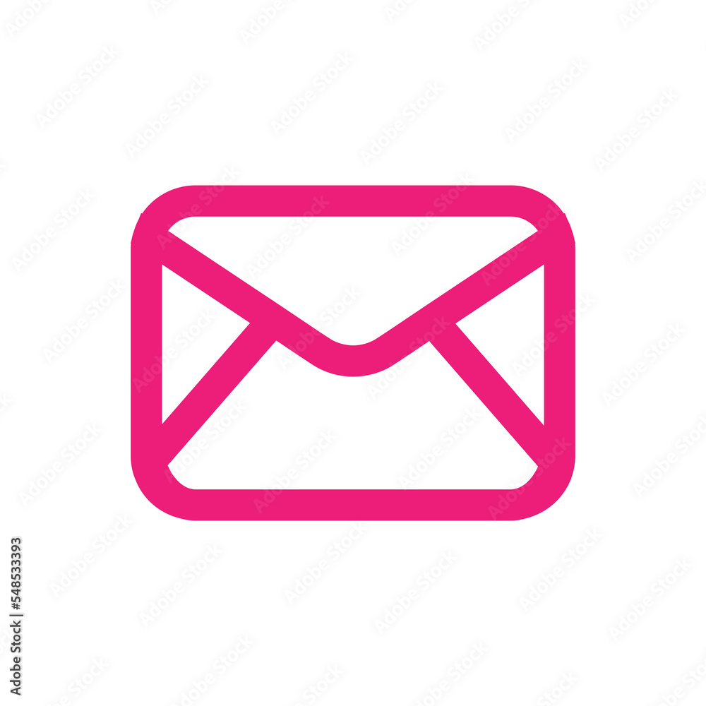 Poster Message icon design for web interfaces and applications