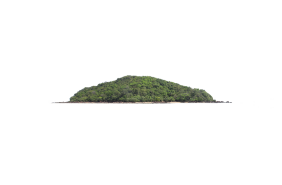 mountain isolated on a white background