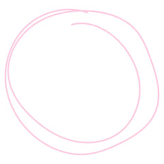 pink frame outline decoration pastel baby new light pale
