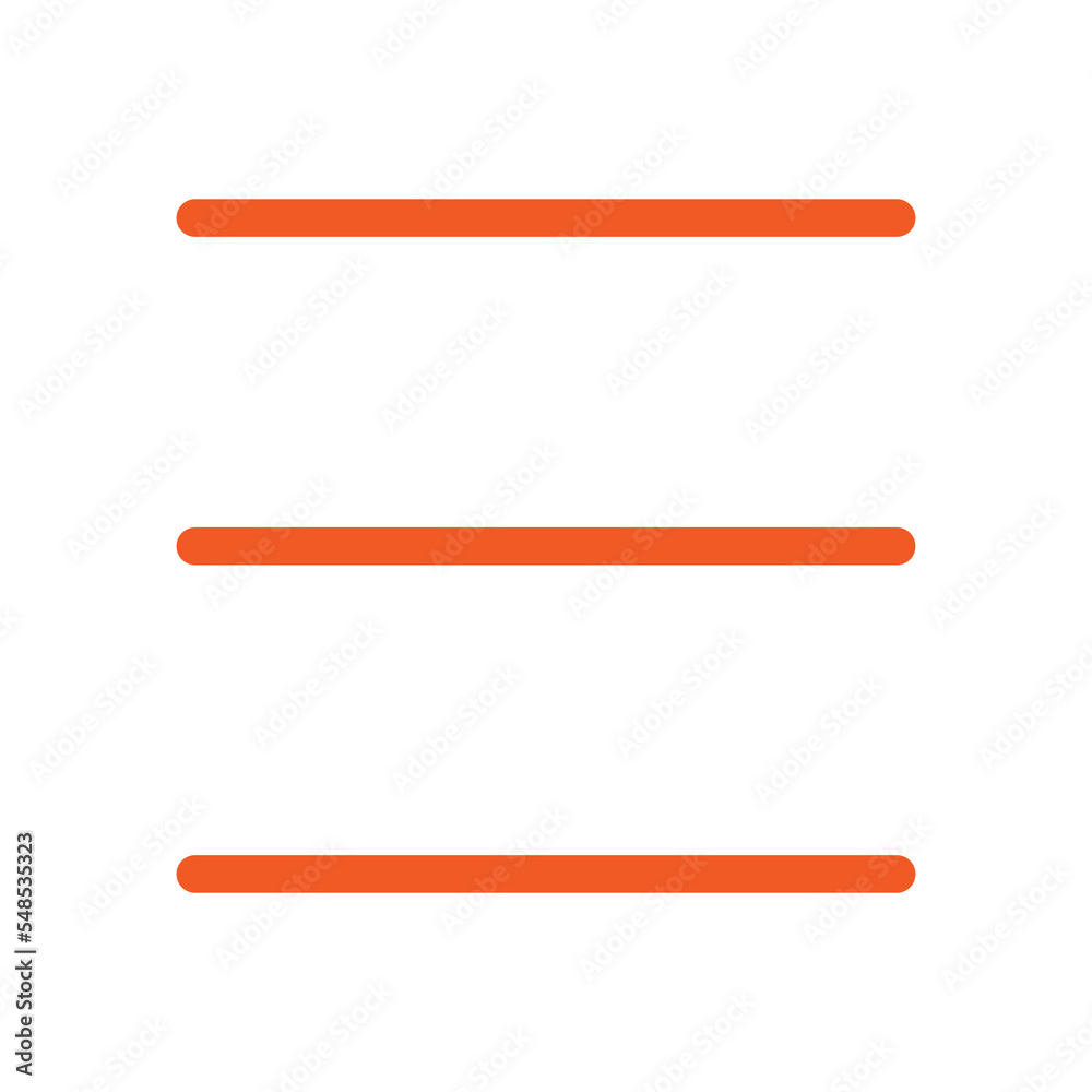 Aufkleber horizontal geometric line for modern and futuristic design element