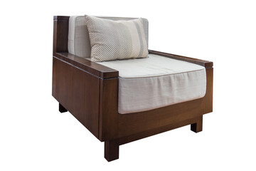 Luxury wooden chair.