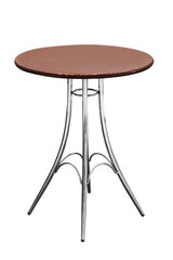 Wooden table isolated.