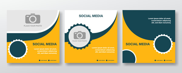 social media design template, background