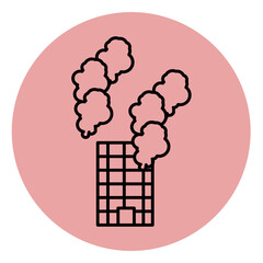  house fire icon