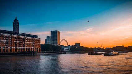 Obraz premium London skyscape