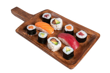 sushi maki wooden board © Miquel