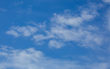blue sky with clouds