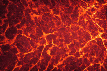 abstract red background texture with magma and lava