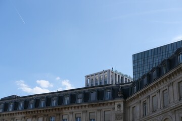 Scenic view of beautiful buildings found in the city of Paris, France