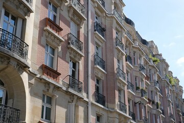 Scenic view of beautiful buildings found in the city of Paris, France