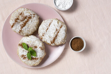 Traditional homemade moroccan pastilla