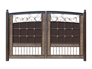 Gate in the Arabian style.