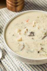 Homemade Chicken and Wild Rice Soup