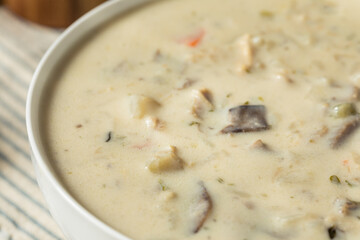 Homemade Chicken and Wild Rice Soup