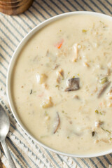 Homemade Chicken and Wild Rice Soup