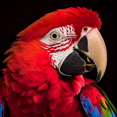 Fototapeta premium red macaw