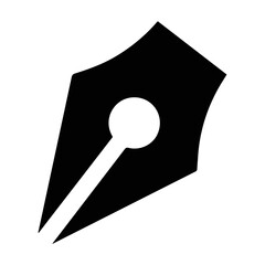 Ink, pen, tool icon