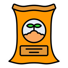 Fertilizer Filled Line Icon