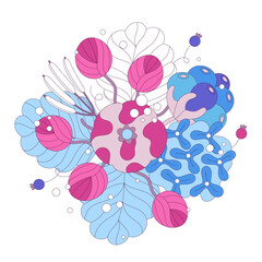 Winter snowy bouquet isolated on white background. Floral composition. Flowers with snow. Elegant design for notebook covers, posters, clothing prints, greeting cards and wedding invitations.