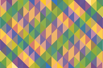 Obraz premium Multicolored pixel background. Abstract texture of triangles, mosaic pattern. Colorful geometric background