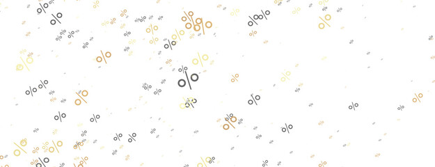 Sales icons floating in the air 3D rendering