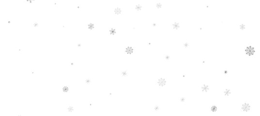 The winter background, falling snowflakes