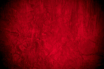 Old wall texture cement black red  background abstract dark color design are light with white gradient background.