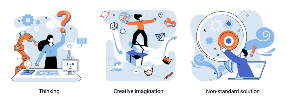 Non standart solution metaphor. Creation of individual decision for integration of disparate production, information and telecommunication systems of customer into single improve management efficiency
