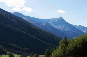 Fototapeta premium landscape with mountains