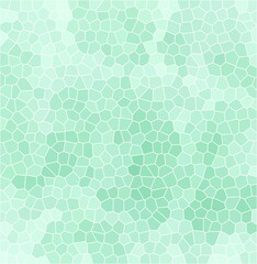 Green pastel abstract mosaic pattern background.