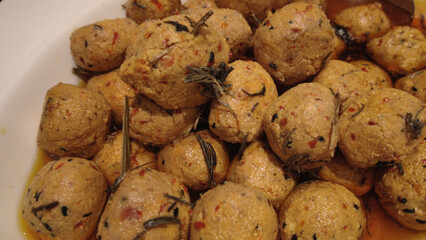 Spicy cheese balls ( Sürk)