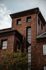 Red Brick house, English style House.