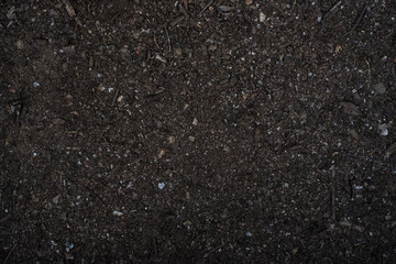 
organic soil background for crops texture