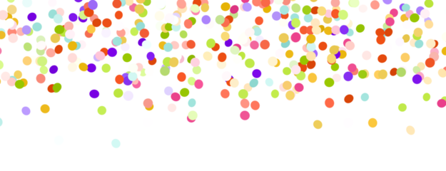 confetti png. Gold confetti falls from the sky.