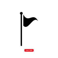 Flag icon vector logo design template