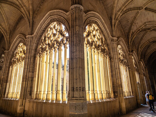 Obraz premium Interior of the Catedral de Santa Maria de Segovia at Segovia, Castilla y Leon, Spain