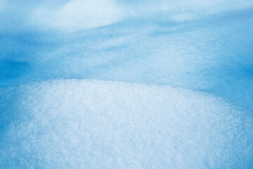 Background. Winter landscape. The texture of the snow