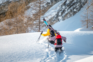 Switzerland ski station