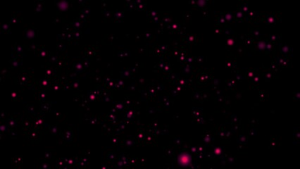 red particle overlay 